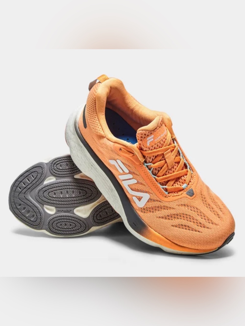 Fila Women's Orange Mesh Athletic Sneakers | NEW | Size 9W